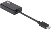 Club3D CAC-1502 USB 3.1 C apa - D-SUB anya Aktív adapter - Fekete