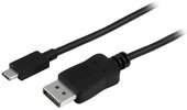 Startech CDP2DPMM6B USB 2.0 Type-C - DisplayPort 4K60Hz átalakító kábel 1.8m