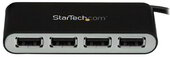 Startech ST4200MINI2 USB 2.0 HUB (4+1 port) Fekete/szürke