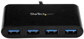 Startech HB30C4AB USB 3.0 HUB (4+1 port) Fekete