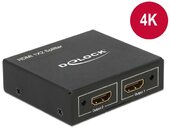 DelockSplitter HDMI 1 -2x HDMI adapter - Fekete