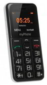 myPhone Halo Easy Mobiltelefon - Fekete