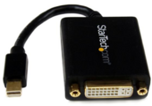 Startech MDP2DVI mini DisplayPort - DVI (Apa-Anya) Adapterkábel 0.1m Fekete