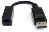 Startech DP2MDPMF6IN DisplayPort - mini DisplayPort (Apa-Anya) Adapterkábel 0.15m Fekete