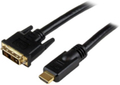 Startech HDDVIMM15M HDMI - DVI-D (Apa-Apa) Adapterkábel 15m Fekete