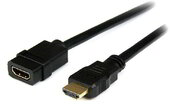 Startech HDEXT2M HDMI (4k) Hosszabbító Kábel 2m Fekete