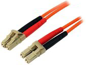 Startech 50FIBLCLC30 MM optikai patch kábel LC Duplex 30m - Narancssárga