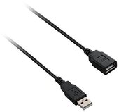 V7 USB 2.0 hosszabbító kábel 5m - Fekete