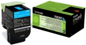 Lexmark 70C2XC0 (702XC) Eredeti Visszajuttatási Toner Ciánkék
