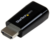 Startech HD2VGAMICRO HDMI - mini D-Sub (Apa-Anya) Adapter Fekete