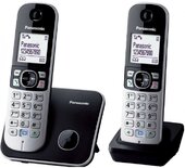 Panasonic KX-TG6812PDB, Duo Dect telefon, Ezüst színben