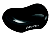 Fellowes Crystal Gel mini csuklótámasz - Fekete
