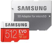 Samsung EVO Plus - 512GB microSDXC memóriakártya