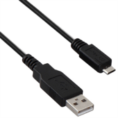 AKYGA kábel USB-Micro USB Összekötő A-B, 0.6m, Male/Male
