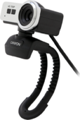 CANYON HD Webkamera, USB2.0, 1.0 Megapixels,1280x720 felbontás - Fekete színben