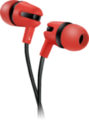 CANYON Sztereó fülhallgató mikrofonnal - Piros színben