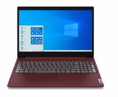 Lenovo Ideapad 3 - 15.6" FullHD, Pentium 6405U, 4GB, 128GB SSD, Microsoft Windows 10 Home - Piros Laptop