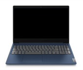 Lenovo IdeaPad 3 - 15.6" FullHD IPS, Athlon Silver-3050U, 4GB, 128GB SSD, DOS - Örvénykék Laptop