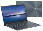 Asus ZenBook 14 (UX425EA) - 14" FullHD IPS-Level, Core i7-1165G7, 16GB, 512GB SSD, Microsoft Windows 10 Home - Fenyő szürke Ultrabook 3 év garanciával