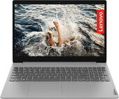 Lenovo IdeaPad 3 (Gen 6) - 15.6" FullHD IPS, Ryzen 3-5300U, 8GB, 256GB SSD, DOS - Ezüst Laptop