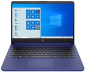 Renew HP 14s - 14" HD, Athlon-3020E, 4GB, 64GB eMMC, Microsoft Windows 10 Home - Kék Laptop 2 év garanciával