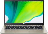 Acer Swift 1 (SF114-34-P9HC) - 14" FullHD IPS, Pentium-N6000, 8GB, 512GB SSD, Microsoft Windows 10 Home - Arany Laptop 3 év garanciával