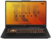 Asus TUF Gaming F17 (FX706HE) - 17.3" FullHD IPS-Level 144Hz, Core i7-11800H, 16GB, 512 SSD, nVidia GeForce RTX3060 6GB, DOS - Erődszürke Gamer Laptop