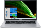 Acer Aspire 3 (A317-53-57EA) - 17.3" FullHD, Core i5-1135G7, 8GB, 256 GB SSD, Microsoft Windows 10 Home és Office 365 előfizetés - Ezüst Laptop 3 év garanciával (verzió)
