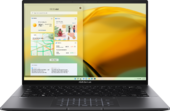 Asus ZenBook 14 OLED (UM3402) - 14" 2.8K OLED, Ryzen 5-5625U, 16GB, 512GB SSD, DOS - Jáde fekete Ultrabook 3 év garanciával