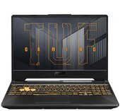 Asus TUF Gaming F15 (FX506HE) - 15.6" FullHD IPS-Level 144Hz, Core i5-11400H, 8GB, 512GB SSD, nVidia GeForce RTX 3050Ti 4GB, DOS - Holdfogyatkozás-szürke Gamer Laptop 3 év garanciával