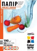 ColorWay Fotópapír , matt 190g, A4, 50 lap