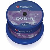 Verbatim 43550 AZO DVD+R lemez Hengerdobozban 50db