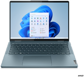 Lenovo Ideapad Yoga 7 - 14" 2.8K OLED Touch, Ryzen 5-6600U, 16GB, 512GB SSD, Microsoft Windows 11 Home - Kőkék Átalakítható Laptop 3 év garanciával