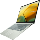 Asus ZenBook 14 (UX3402ZA) - 14" WQXGA IPS-Level, Core i5-1240P, 16GB, 512GB SSD, Microsoft Windows 11 Home - Világos hidegzöld Ultrabook 3 év garanciával