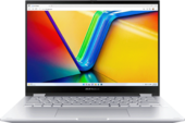 Asus VivoBook S 14 Flip (TN3402YA) - 14" WUXGA IPS-Level Touch , Ryzen 5-7530U, 16GB, 512GB SSD, Microsoft Windows 11 Home - Ezüst Átalakítható Laptop 3 év garanciával