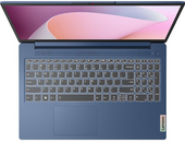 Lenovo IdeaPad Slim 3 (Gen8) - 15.6" FullHD, Ryzen 3-7320U, 8GB, 500GB SSD, DOS - Örvénykék Laptop 3 év garanciával (verzió)