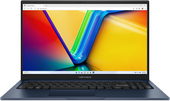 Asus VivoBook 15 (X1504ZA) - 15,6" FullHD, Core i5-1235U, 8GB, 1TB SSD, Microsoft Windows 11 Home és Office 365 előfizetés - Csendes kék Laptop 3 év garanciával (verzió)