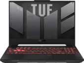 Asus TUF Gaming A17 (FA707NU) - 17.3" FullHD IPS-Level 144Hz, Ryzen 7-7735HS, 32GB, 512GB SSD, nVidia GeForce RTX 4060 8GB, DOS - Mecha szürke Gamer Laptop 3 év garanciával (verzió)