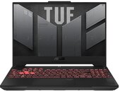 Asus TUF Gaming A15 (FA507NU) - 15.6" FullHD IPS-Level 144Hz, Ryzen 7-7735HS, 16GB, 512GB SSD, nVidia GeForce RTX 4050 6GB, Microsoft Windows 11 Home - Mecha szürke Gamer Laptop 3 év garanciával