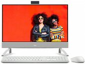 Dell Inspiron 5410 23,8"FHD Touch/Core i5-1235U/8GB/256GB+1TB/Win11/fehér All-in-One asztali számítógép