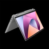 Lenovo IdeaPad Flex 5 - 14" WUXGA IPS Touch, Ryzen 5-7530U, 8GB, 512GB SSD, Microsoft Windows 11 Home S - Arctic Grey Átalakítható Laptop 3 év garanciával