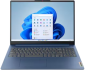 Lenovo IdeaPad 3 - 15.6" FullHD, Core i3-1215U, 8GB, 1TB SSD, Microsoft Windows 11 Home S - Kék Laptop 3 év garanciával (verzió)