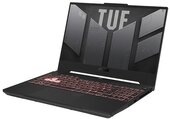 Asus TUF Gaming A15 (FA507UV) - 15.6" FullHD IPS-Level 144Hz, Ryzen 9-8945H, 16GB, 1TB SSD, nVidia GeForce RTX 4060 8GB, DOS - Jaeger szürke Gamer Laptop 3 év garanciával