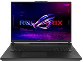 Asus ROG Strix Scar 18 (G834JYR) - 18" WQXGA Mini LED 240Hz, Core i9-14900HX, 64GB, 2TB SSD, nVidia GeForce RTX 4090 16GB, Microsoft Windows 11 Home - Fekete Gamer Laptop 3 év garanciával