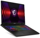 MSI Sword 16 HX B13V - 16" FullHD+, Core i7-13700HX, 16GB, 1TB SSD, nVidia GeForce RTX 4070 8GB, DOS - Szürke Gamer Laptop