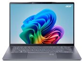 Acer Swift (SF14-11-X87Z) - 14.5" WQXGA IPS, Snapdragon X Plus X1P-64100, 16GB, 1TB SSD, Microsoft Windows 11 Home - Szürke Ultravékony Alumínium Laptop