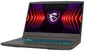 MSI Thin 9S7-16R831-2287 - 15,6" FullHD, Core i5-12450H, 16GB, 512GB SSD, nVidia GeForce RTX 4050 6GB, DOS - Fekete Gamer Laptop