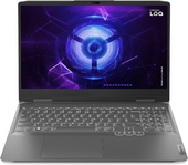 Lenovo LOQ 15 83GS00MKHV - 15.6" FullHD 144Hz, Core i5-12600HX, 24GB, 1TB, nVidia GeForce RTX 4050 6GB, DOS - Szürke Gamer Laptop 3 év garanciával