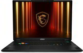 MSI Titan 18 HX A14V 9S7-182L72-063 eng - 18" UHD+, Ryzen 9 9955HX, 64GB, 2TB SSD, nVidia GeForce RTX 5090 24GB, Microsoft Windows 11 Professional - Fekete Gamer Laptop 3 év garanciával