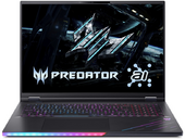 Acer Predator Helios 18 AI NH.QVZEU.006 - 18" WQXGA, Core Ultra 9-275HX, 32GB, 1TB SSD, nVidia GeForce RTX 5080 16GB, Microsoft Windows 11 Home - Fekete Gamer Laptop 3 év garanciával